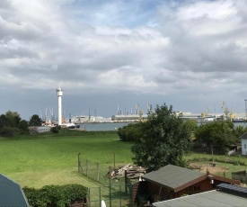 Ferienwohnung mit Warnowblick