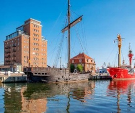 Appartment Ferienwohnung mit großer Terrasse Ohlerich Speicher Wismar